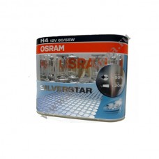 Лампа ОSRAM Н4 (60/55)  SILVERSTAR  набор+60%