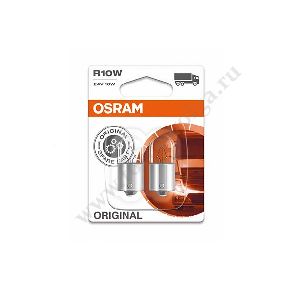 Лампа ОSRAM   10W  БЛИСТЕР 2 шт.