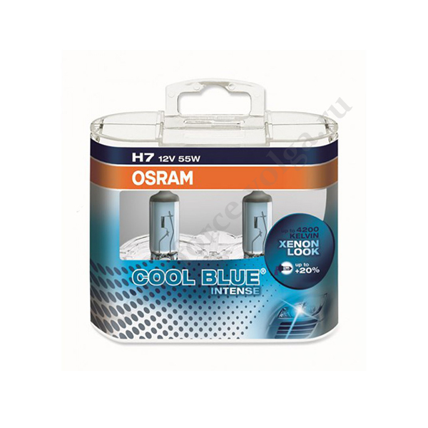 Лампа ОSRAM Н7 (55)  COOL BLUE INTENSE +20% набор 64210CBI2(EURO)