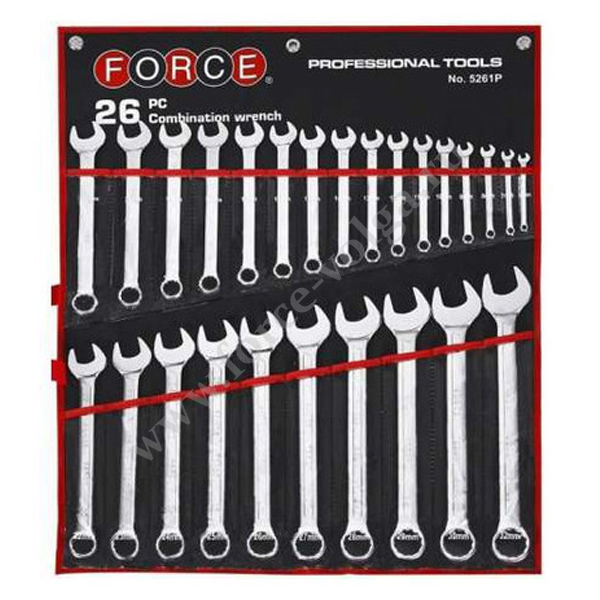 Force набор ключей комбинированных 26пр (6-32мм) 5261C